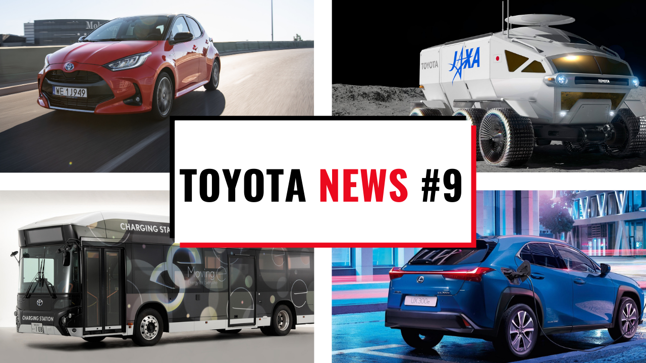 Nowa Toyota Yaris, wodorowy power bus, księżycowy cruiser i z archiwum X – Toyota News #9